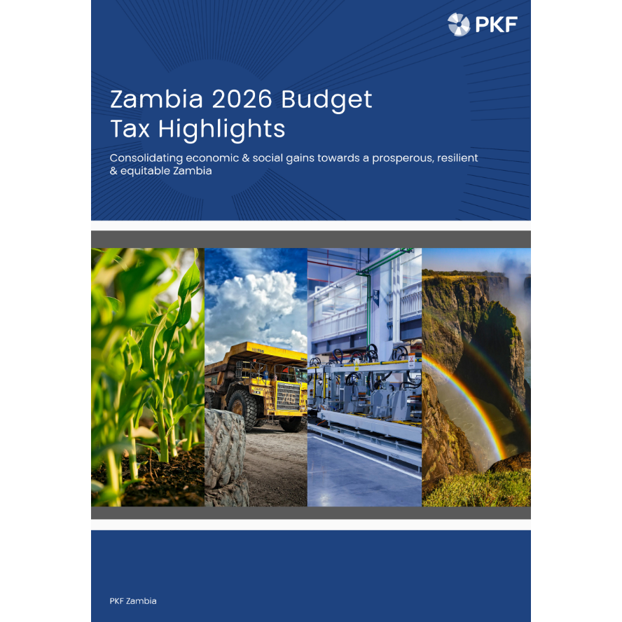 Zambia 2026 Budget Tax Highlights by PKF Zambia